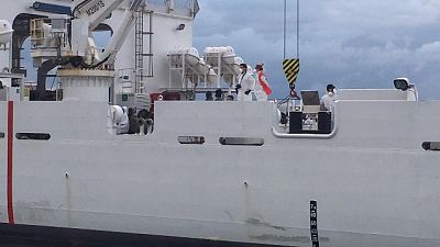 Nave Diciotti con 932 migranti a Catania Nave Diciotti con 932 migranti a Catania