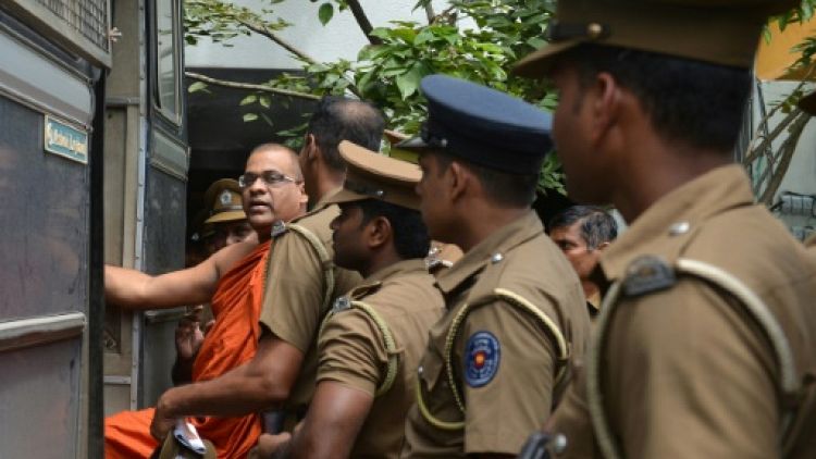 Sri Lanka: 6 mois de prison pour un moine extrémiste