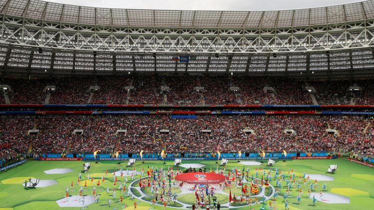 روسيا تعلن افتتاح نهائيات كأس العالم في عرض مبهج