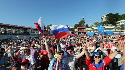 Mondiali, 67mila tifosi a fan zone Mosca