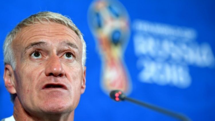 Mondial-2018: "Mordre à pleines dents comme si c'était une pomme", dit Deschamps