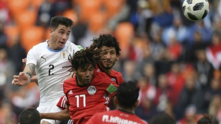 Mondial-2018: l'Uruguay finit par faire plier l'Egypte
