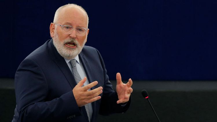 EU's Timmermans says hopes for more talks with Poland