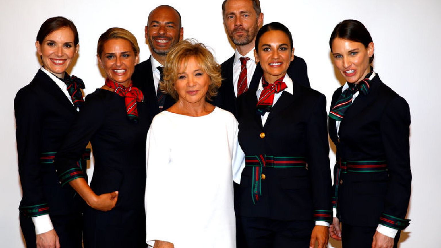 Alitalia staff get new designer uniforms despite uncertain future