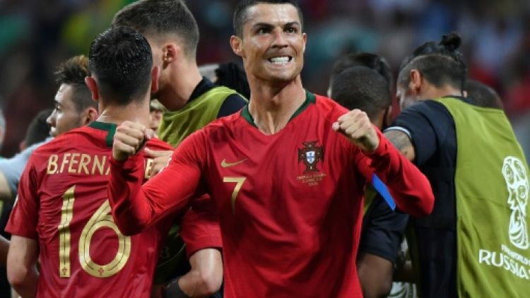 Mondial-2018: le Portugal de Ronaldo mène 2 à 1 contre l'Espagne à la pause