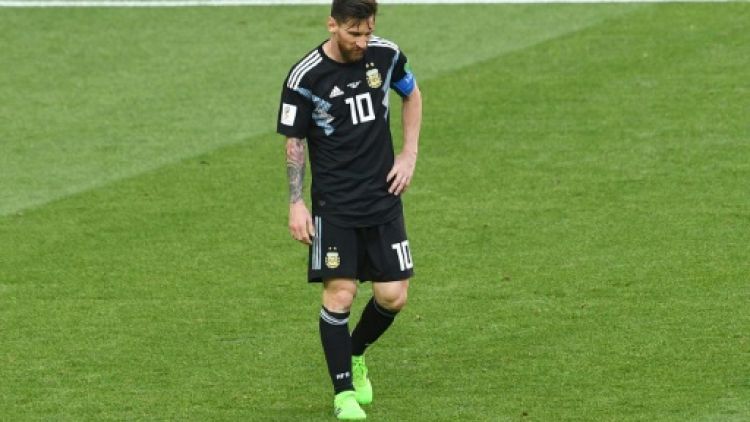 Mondial-2018: l'Argentine tenue en échec par l'Islande, mais si, Messi!