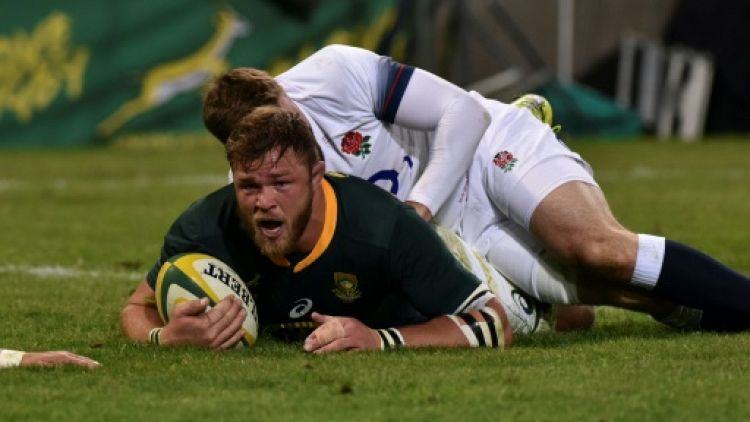 Rugby: l'Afrique du Sud renverse de nouveau l'Angleterre