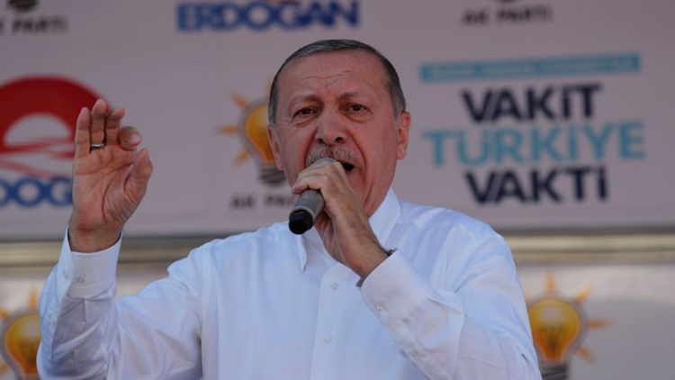 إردوغان : طائرات حربية تركية تقصف مسلحين أكرادا في جبال قنديل بالعراق