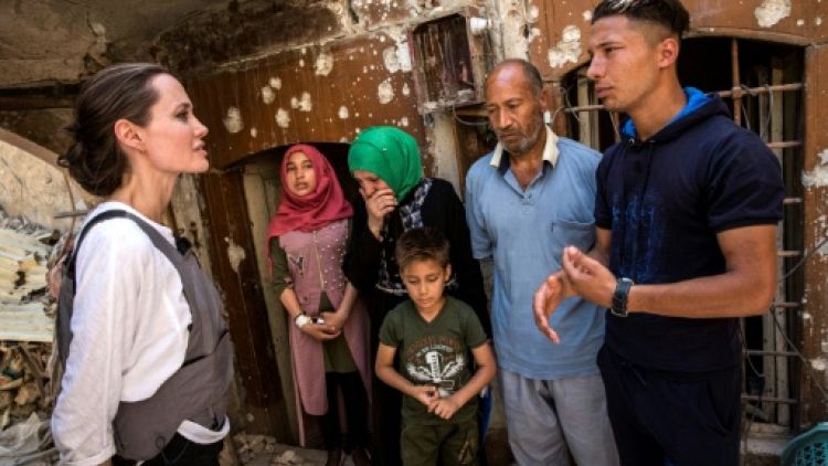 En Irak, Angelina Jolie plaide pour prévenir les conflits