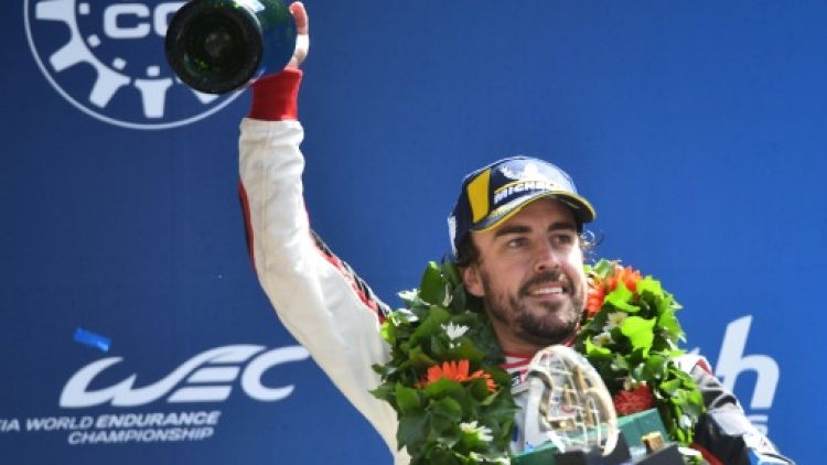 24 Heures du Mans: pour Alonso "c'était beaucoup de stress"