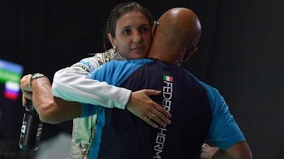 Scherma: Europei, podio Arrigo e Volpi Scherma: Europei, podio Arrigo e Volpi