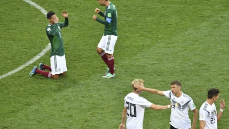 Mondial-2018: l'Allemagne tombe de son trône, le Brésil piétine
