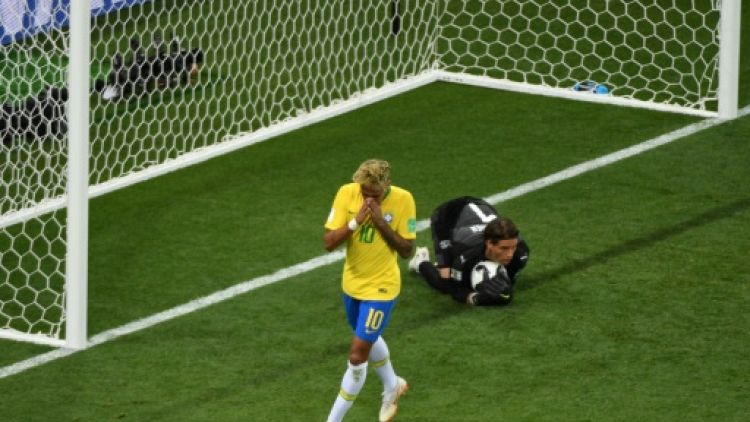 Mondial-2018: Neymar qui boite et le Brésil qui cloche