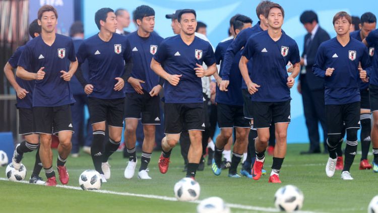 Japan World Cup team send condolences to those affected by Osaka quake