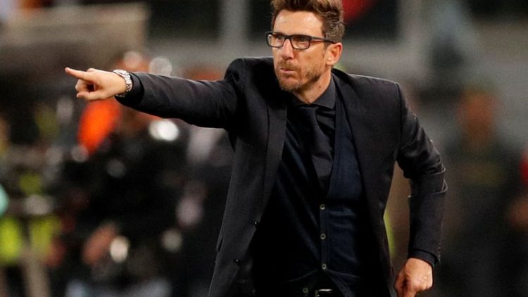 Roma coach Di Francesco extends contract