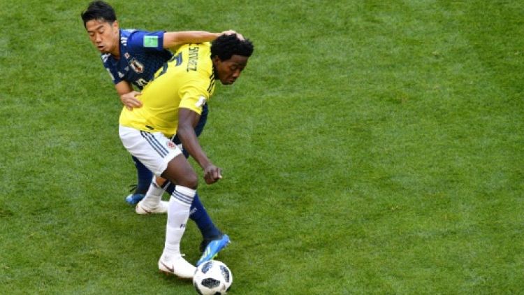 Le Colombien Carlos Sanchez reçoit le premier carton rouge du Mondial-2018