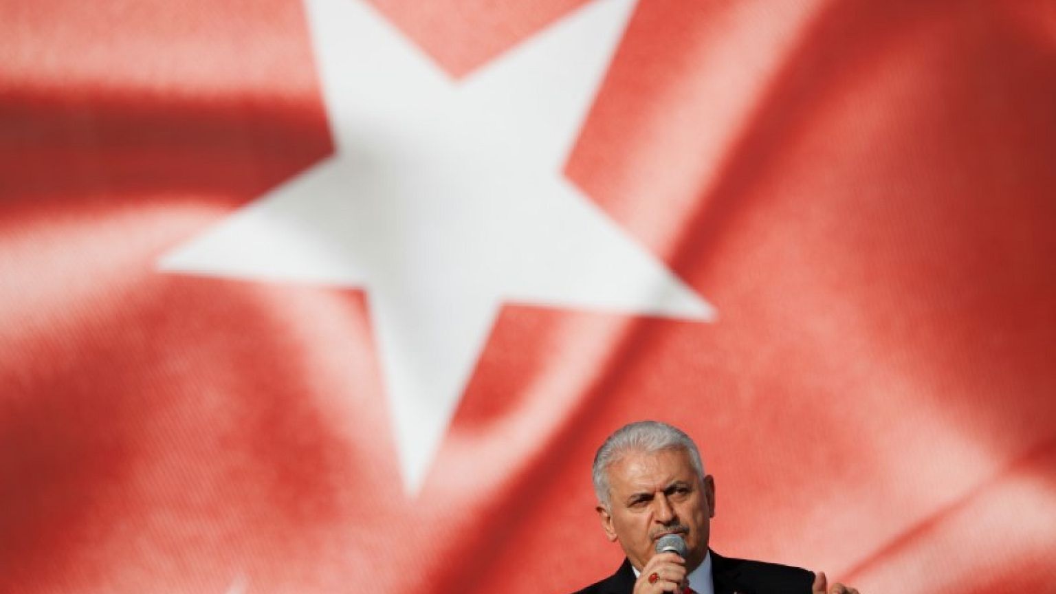 Erdogan loyalist Yildirim - happy to become Turkey's last prime minister