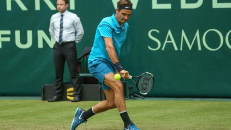 Tennis: Federer sans souci au 1er tour à Halle