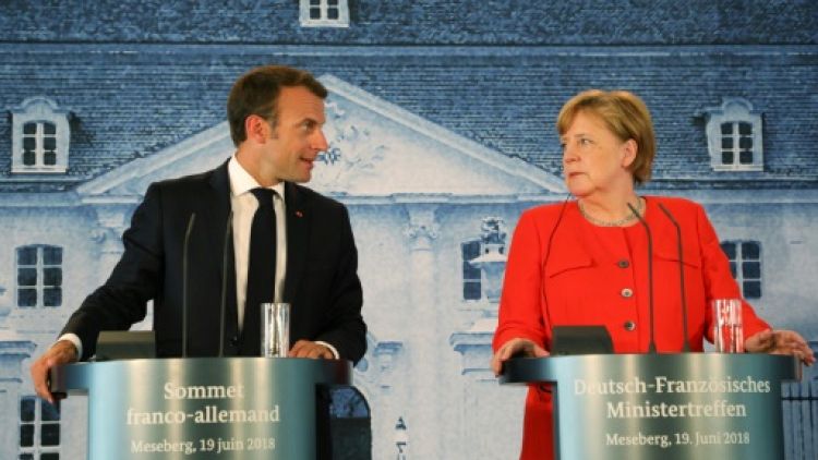 Macron et Merkel veulent renvoyer les migrants dans les pays d'entrée de l'UE