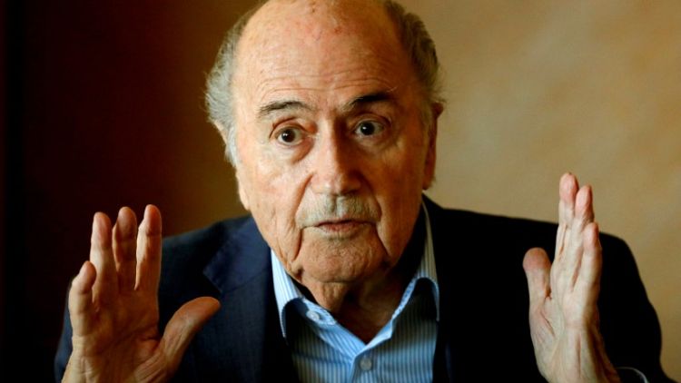 Former FIFA boss Blatter arrives at Moscow hotel