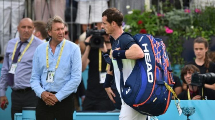 Tennis: Murray chute d'entrée au Queen's pour son grand retour