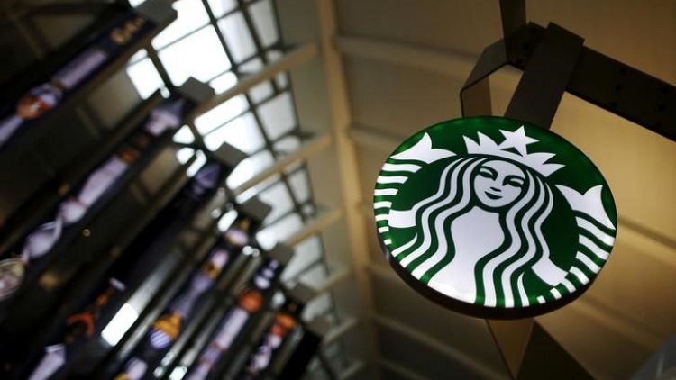 Starbucks forecasts same-store sales below estimates