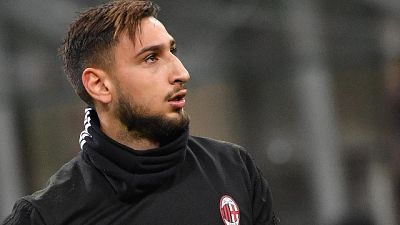 Donnarumma: 'Esame è andato bene' Donnarumma: 'Esame è andato bene'