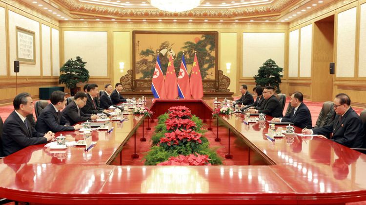 North Korea, China discuss 'true peace', denuclearisation - KCNA