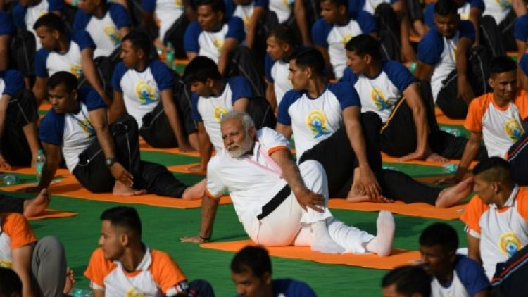 L'Inde donne le coup d'envoi de la Journée internationale du yoga