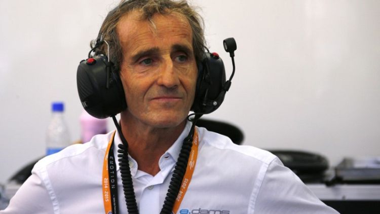 Motor racing - Prost relives past glories with Ricard return