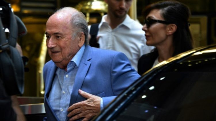 Mondial-2018: Blatter ne se sent "pas rejeté" par le monde du football