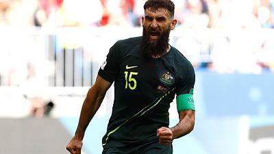 القائد يديناك يمنح استراليا نقطة التعادل أمام الدنمرك