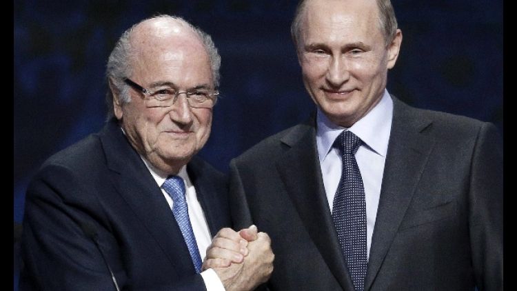 Mondiali: Blatter al Cremlino da Putin