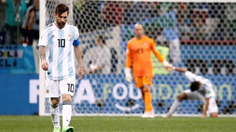 Croatia in dreamland as Messi's Argentina suffer nightmare