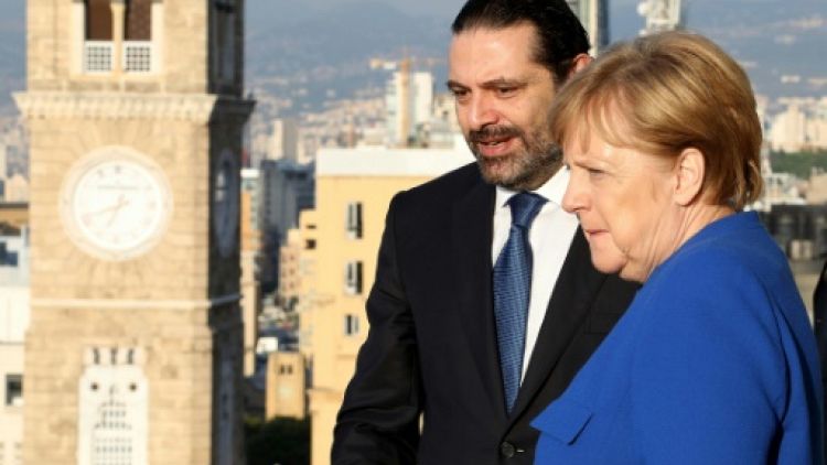 Merkel arrive au Liban, sur fond de polémique en Allemagne sur l'immigration