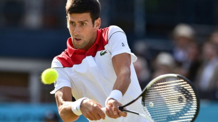 Tennis: Novak Djokovic en progrès au Queen's