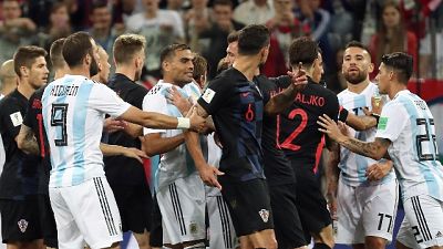 Mondiali. Argentina-Croazia 0-3 Mondiali. Argentina-Croazia 0-3