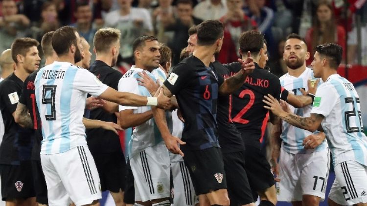 Mondiali. Argentina-Croazia 0-3