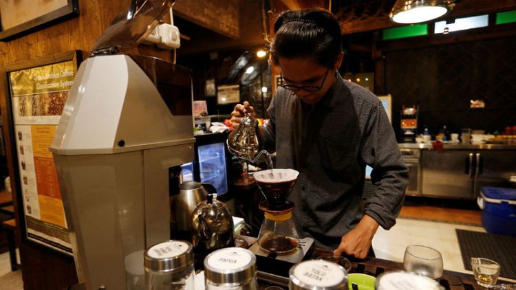 Indonesia's growing thirst for coffee drains premium bean supplies