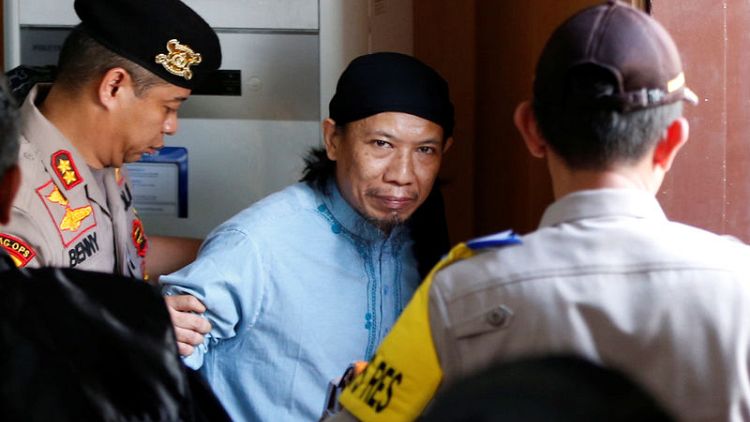 Indonesia hands death sentence to Islamic State-linked cleric for militant attacks