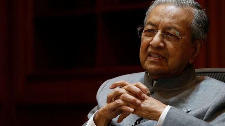 Malaysian PM Mahathir sees fair value of ringgit at 3.8 - Bloomberg