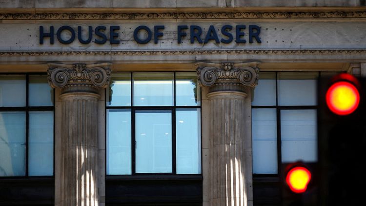 Creditors of UK retailer House of Fraser back survival plan - Sky News