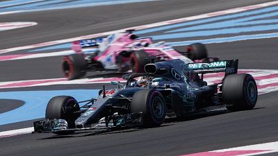 F1: Francia, Hamilton vola in 2/e libere
