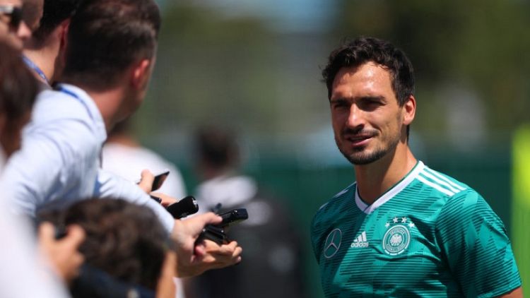 Germany's Hummels unlikely to play against Sweden - coach Low