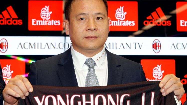 AC Milan's Chinese owner fails to meet cash call deadline - sources