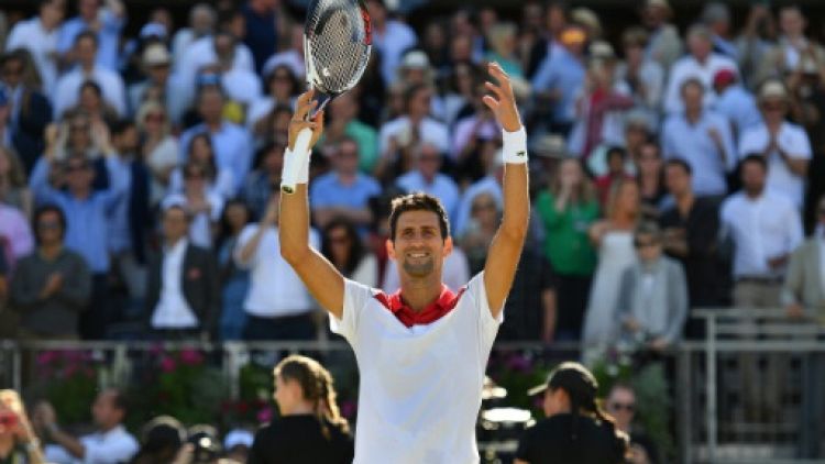 Tennis: Djokovic dans le club des 800, Kyrgios fait le show au Queen's