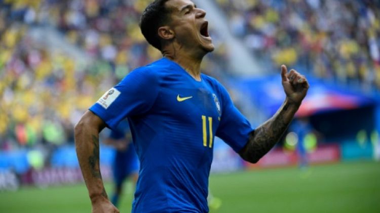 Mondial-2018: Coutinho s'épanouit à l'ombre de Neymar