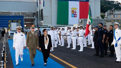 Marina Militare:varata unità Lss Vulcano Marina Militare:varata unità Lss Vulcano