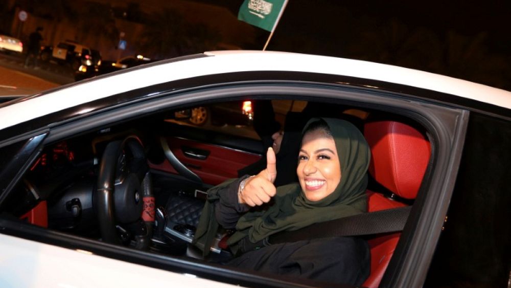 Saudi Women Take Victory Lap As Driving Ban Ends Euronews