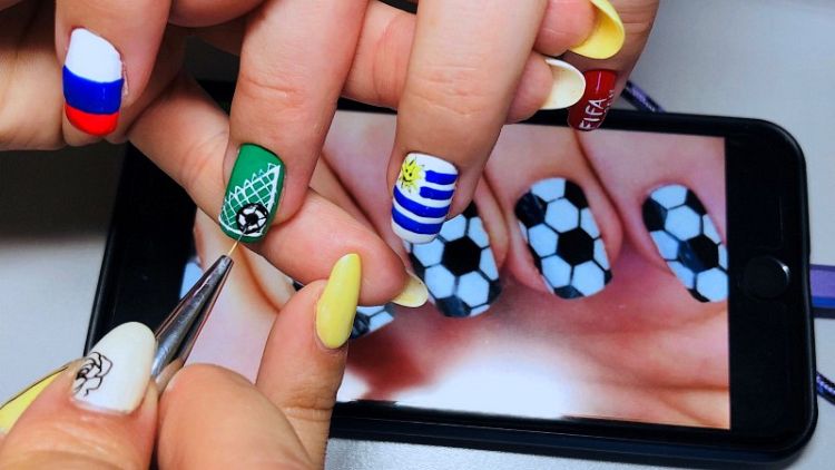 Manicures in World Cup designs hit the nail on the head